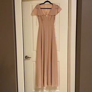 NWT: XS Lulus Bridesmaids Dress/Maxi Dress